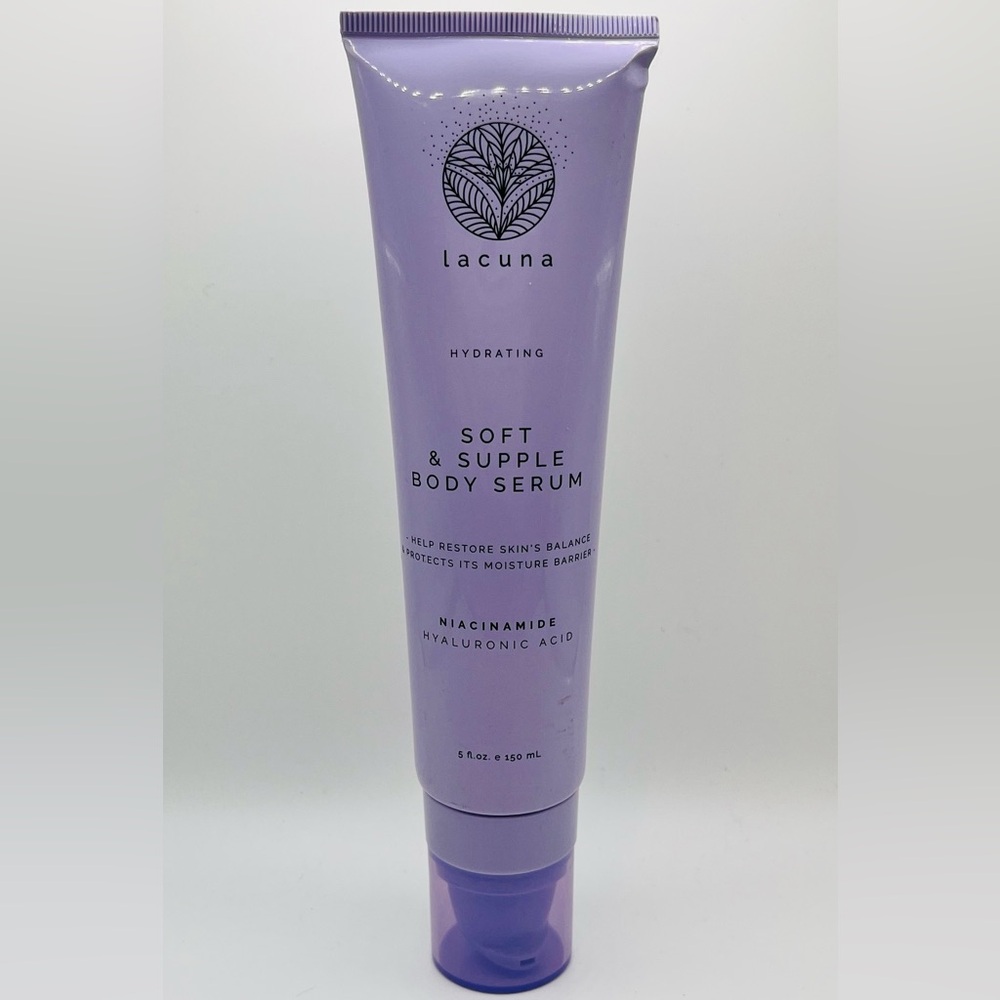 Lacuna Hydrating Soft & Supple Body Serum Niacinamide Hyaluronic Acid 5 Oz/150mL